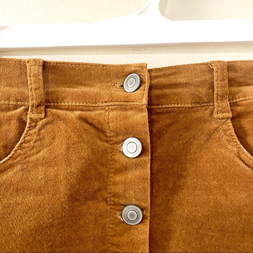 Brandy Melville corduroy skirt tan brown small - Picture 3 of 8
